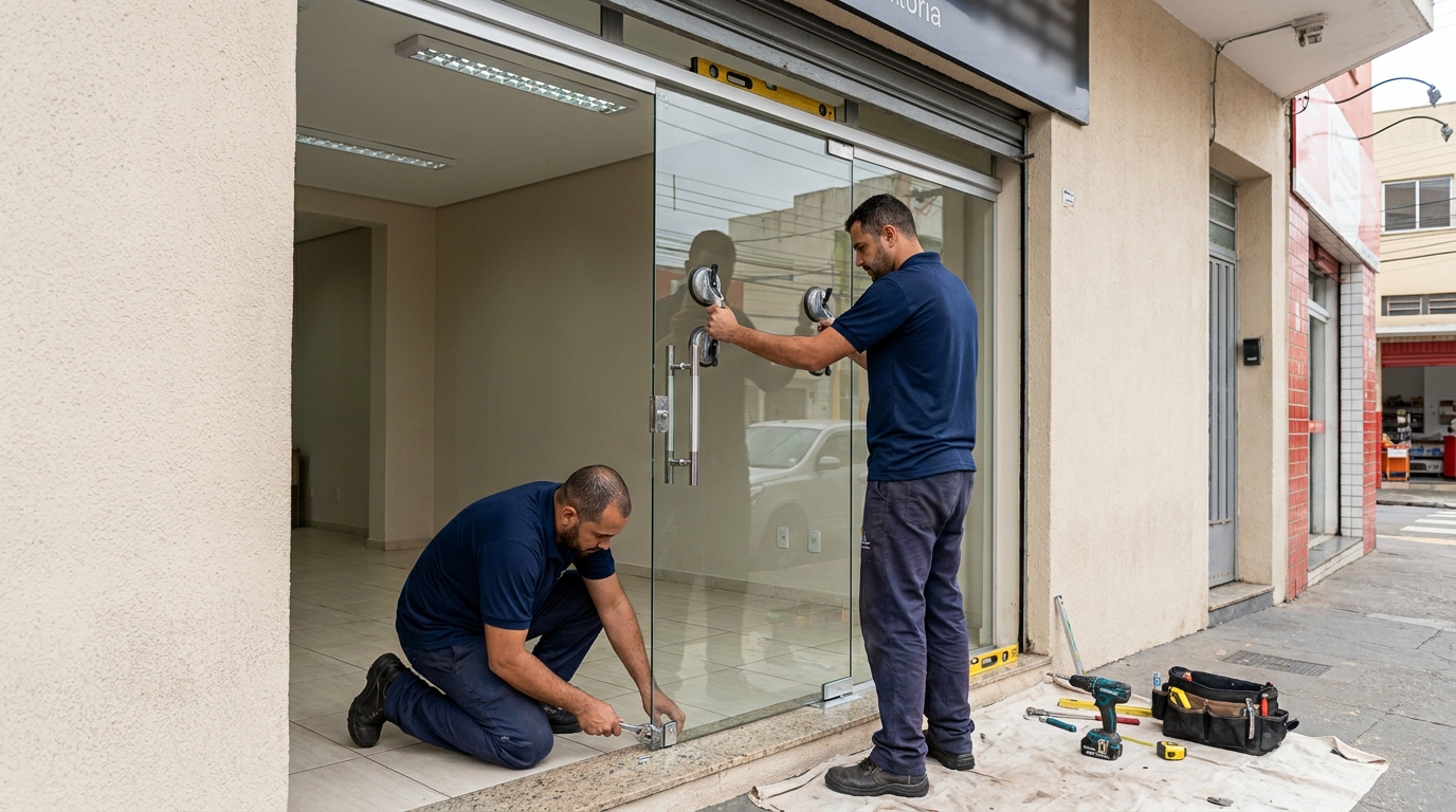 Portas Residenciais e Comerciais em Itajaí‑SC